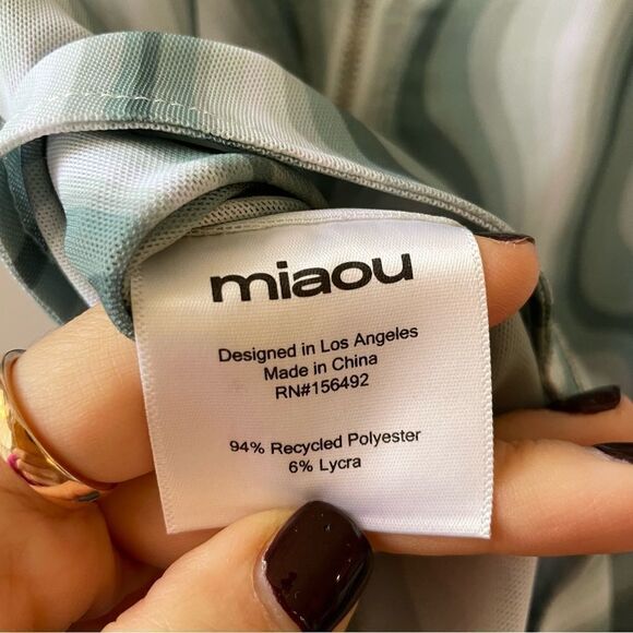 Miaou Campbell Corset Top in Swerve - Picture 7 of 8